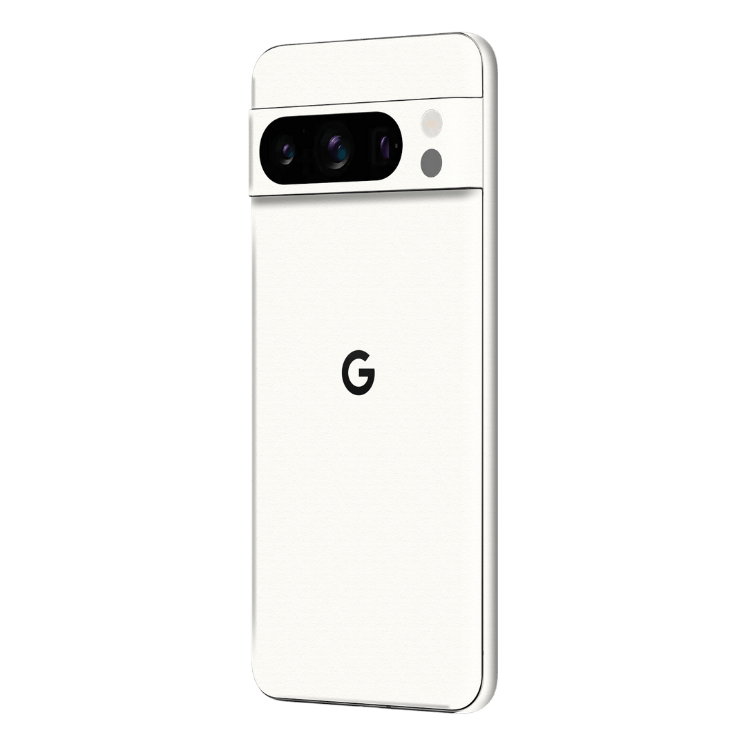 Google Pixel 8 PRO (2023) Luxuria Daisy White 3D Textured Skin Wrap Decal Cover Protector by EasySkinz | EasySkinz.com