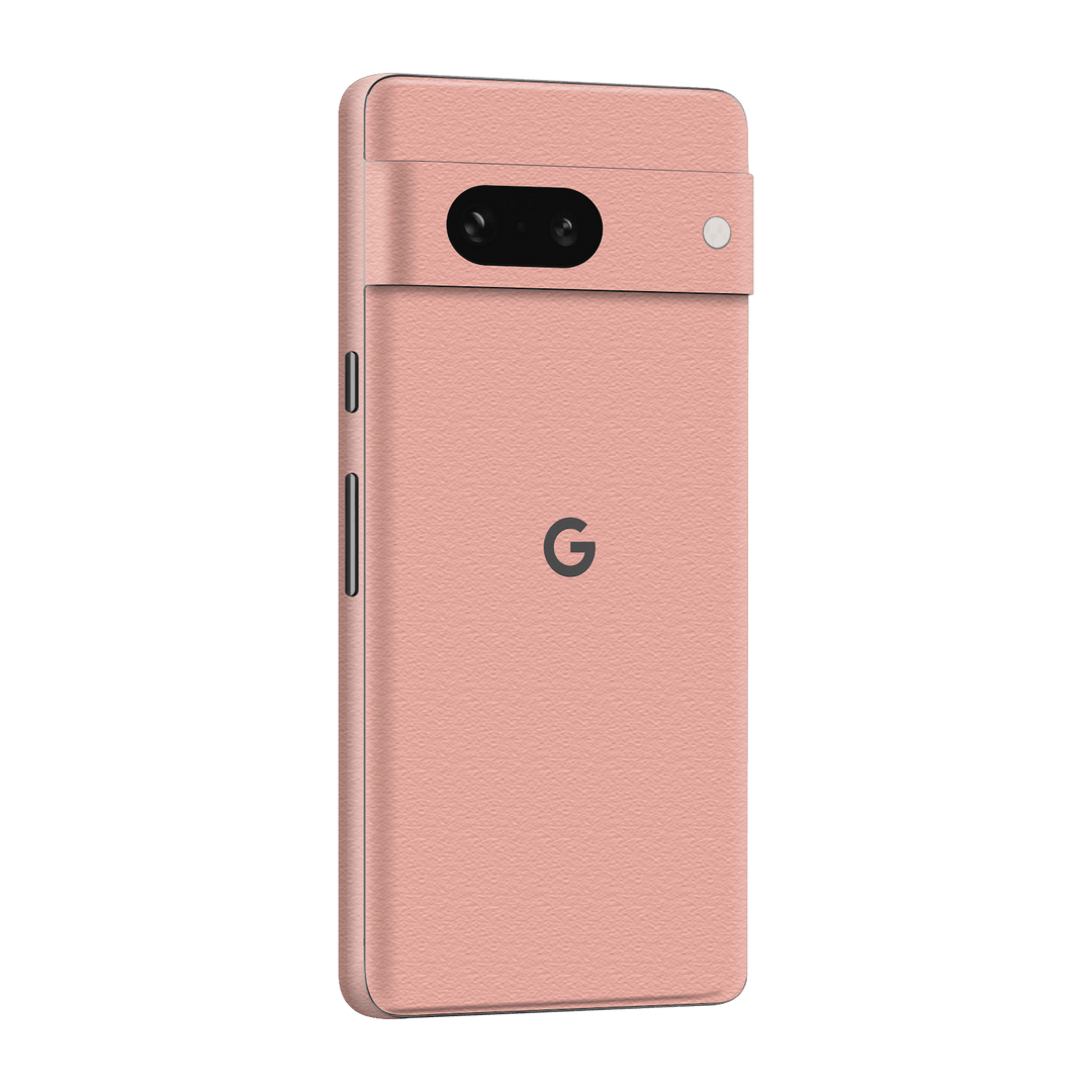 Google Pixel 7a (2023) Luxuria Soft Pink 3D Textured Skin Wrap Sticker Decal Cover Protector by EasySkinz | EasySkinz.com