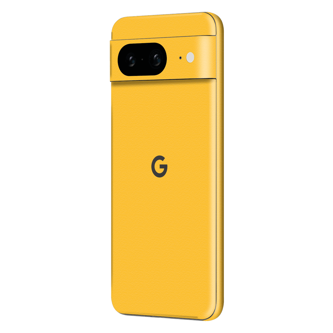 Google Pixel 8 (2023) Luxuria Tuscany Yellow 3D Textured Skin Wrap Decal Cover Protector by EasySkinz | EasySkinz.com