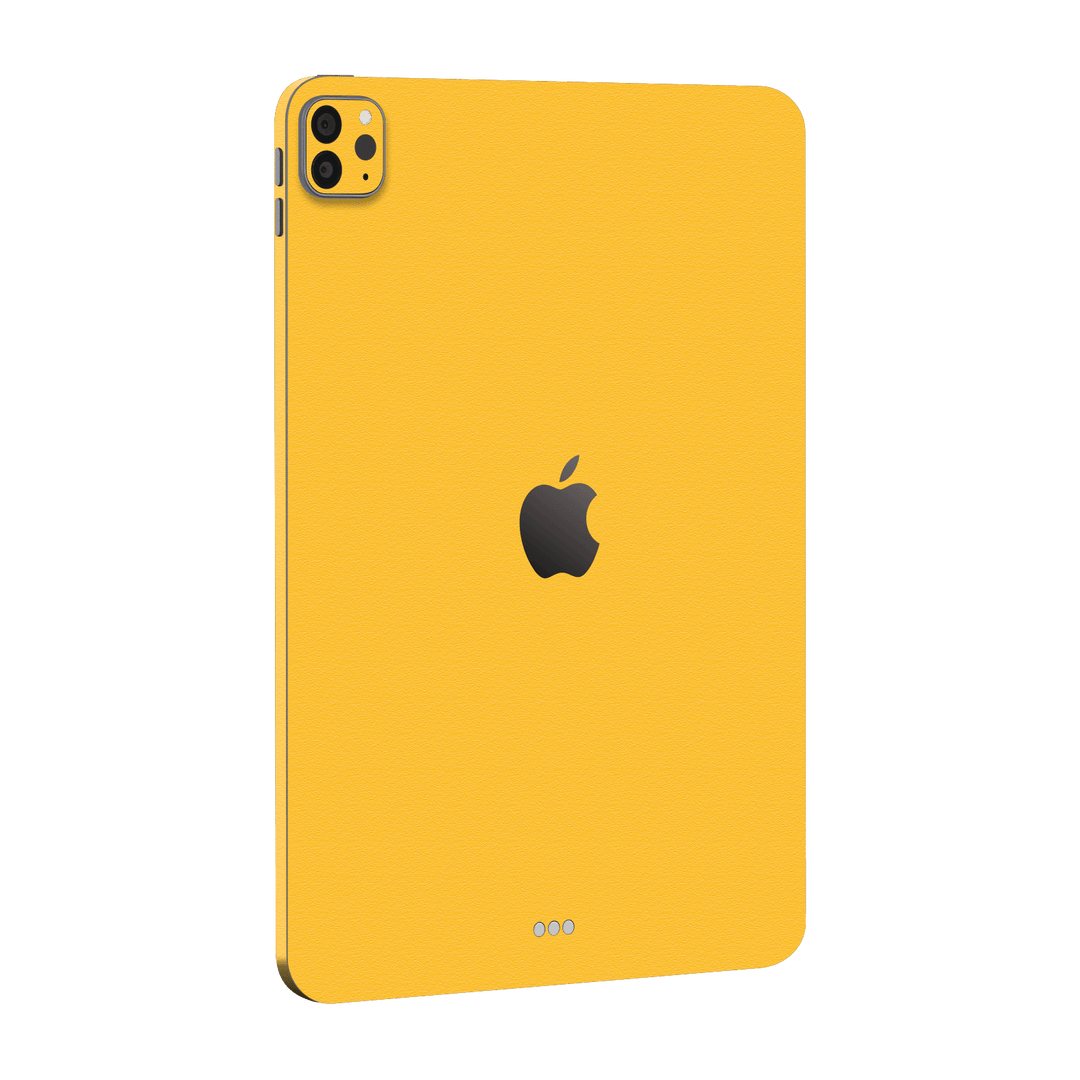 iPad PRO 11" (2021) Luxuria Tuscany Yellow Matt 3D Textured Skin Wrap Sticker Decal Cover Protector by EasySkinz | EasySkinz.com