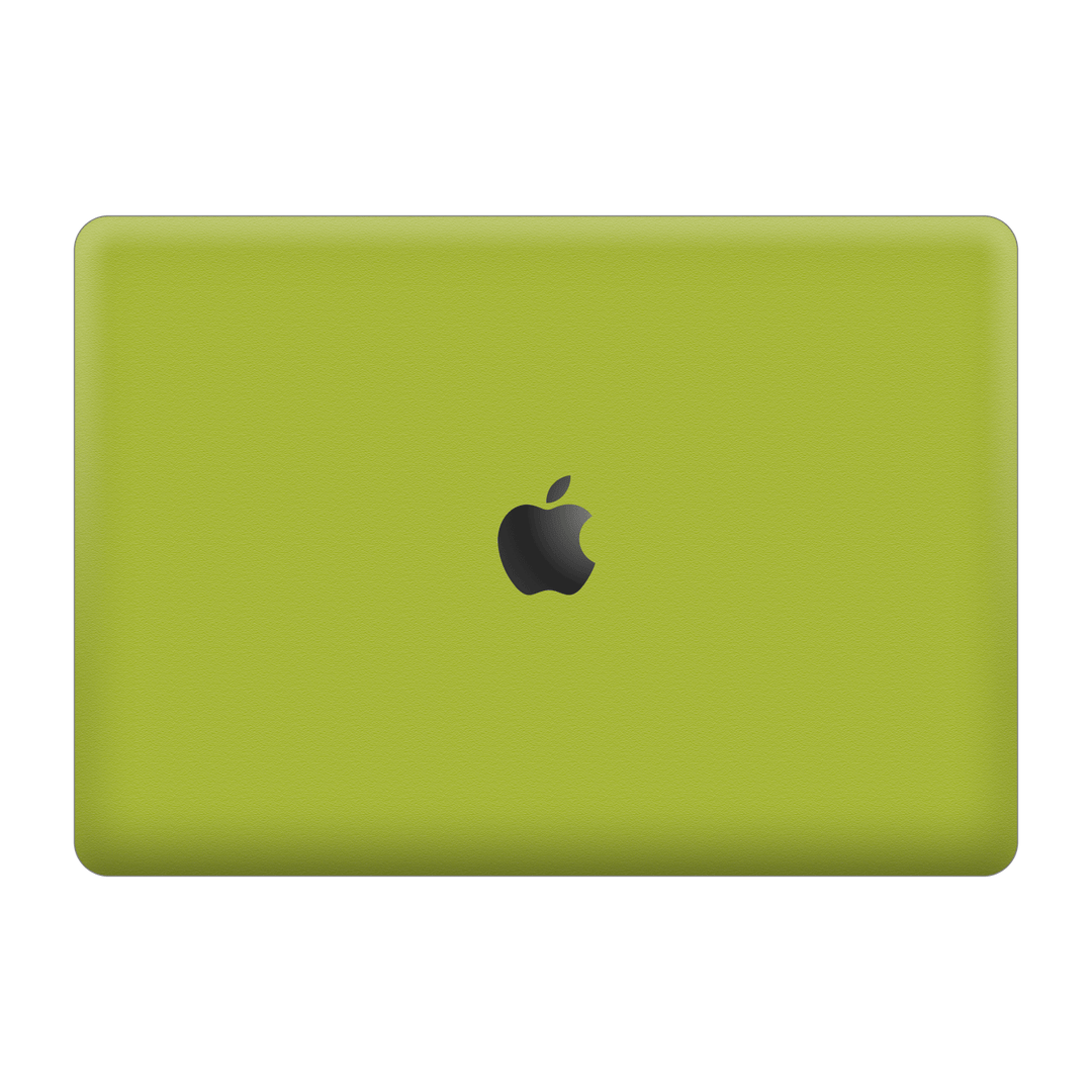 MacBook Pro 16" (2019) Luxuria Lime Green Matt 3D Textured Skin Wrap Sticker Decal Cover Protector by EasySkinz | EasySkinz.com