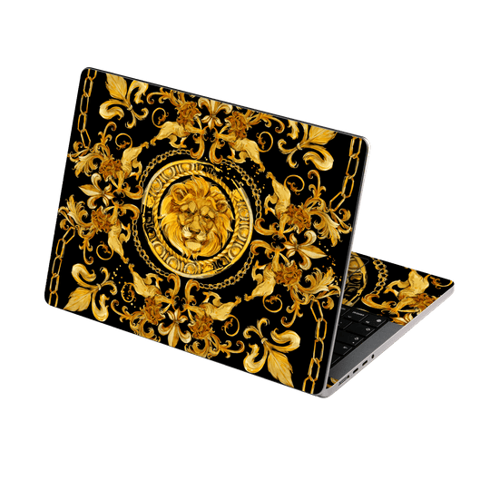 MacBook PRO 16" (2021/2023) Print Printed Custom SIGNATURE Baroque Gold Ornaments Skin Wrap Sticker Decal Cover Protector by EasySkinz | EasySkinz.com