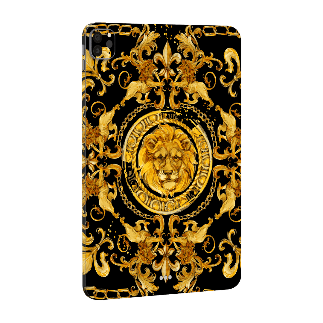 iPad PRO 11" (2021) Print Printed Custom SIGNATURE Baroque Gold Ornaments Skin Wrap Sticker Decal Cover Protector by EasySkinz | EasySkinz.com