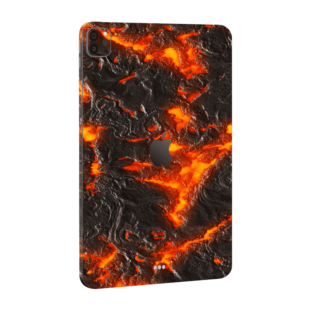 iPad PRO 12.9" (2021) Print Printed Custom SIGNATURE Magma Lava Skin Wrap Sticker Decal Cover Protector by EasySkinz | EasySkinz.com