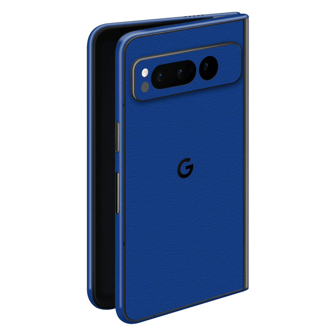 Google Pixel FOLD (2023) Luxuria Admiral Blue 3D Textured Skin Wrap Sticker Decal Cover Protector by EasySkinz | EasySkinz.com