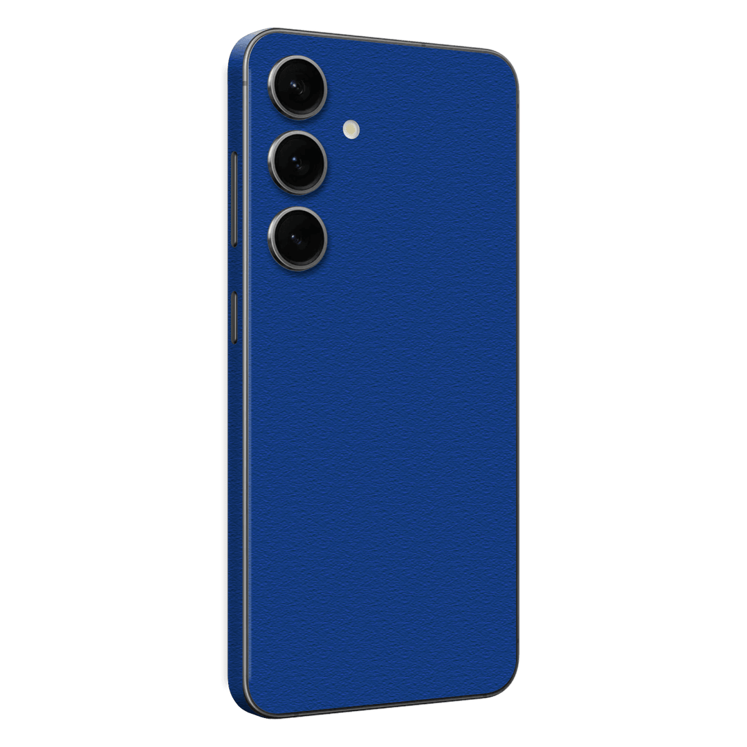 Samsung Galaxy S24+ PLUS Luxuria Admiral Blue 3D Textured Skin Wrap Sticker Decal Cover Protector by EasySkinz | EasySkinz.com