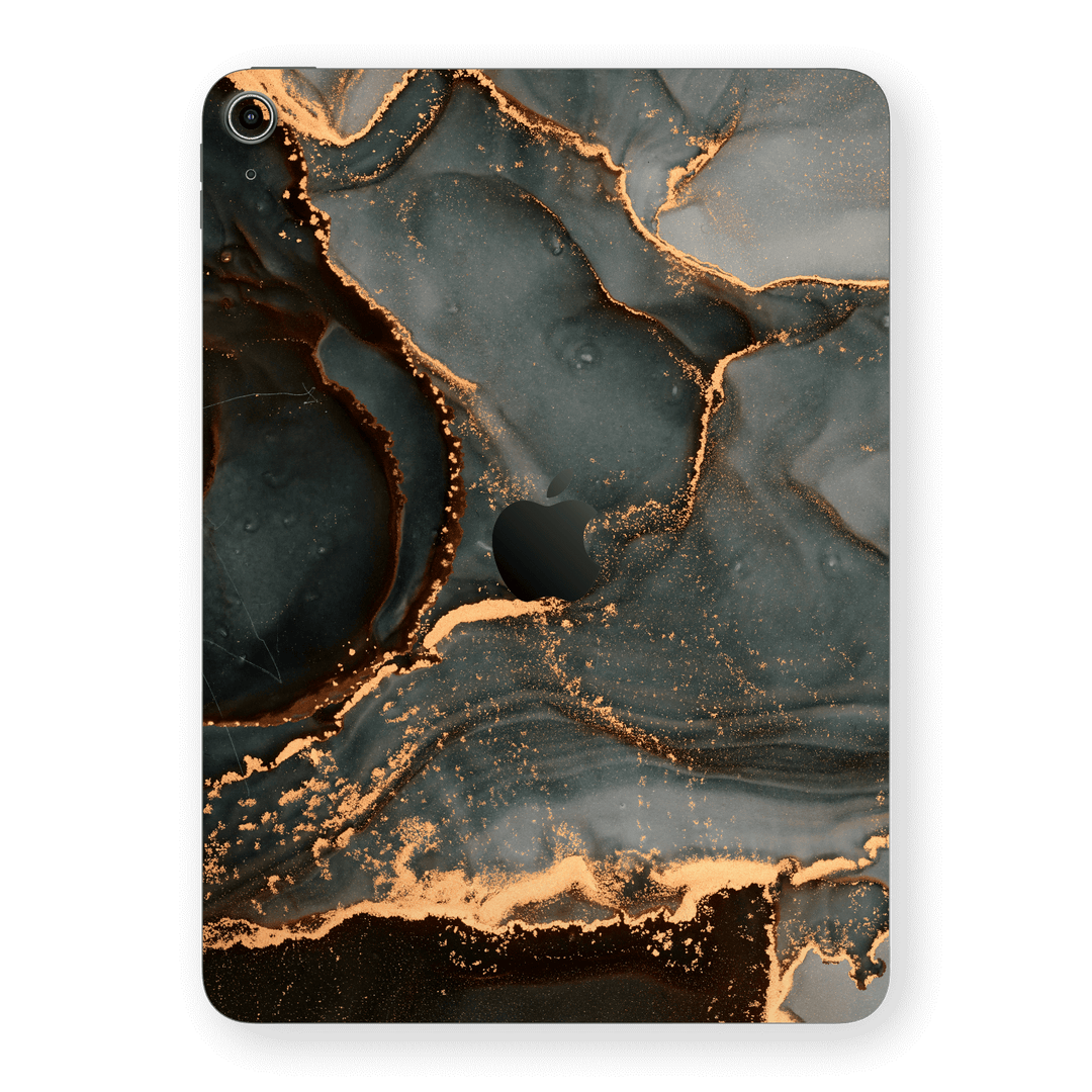 iPad 10.9” (10th Gen, 2022) Print Printed Custom SIGNATURE AGATE GEODE Deep Forest Skin, Wrap, Decal, Protector, Cover by EasySkinz | EasySkinz.com
