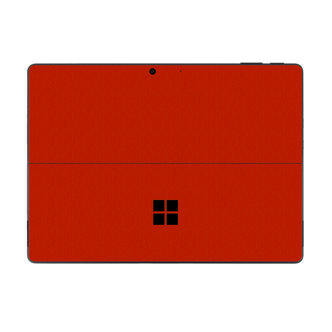Microsoft Surface Pro 9 Luxuria Red Cherry Juice Matt 3D Textured Skin Wrap Sticker Decal Cover Protector by EasySkinz | EasySkinz.com