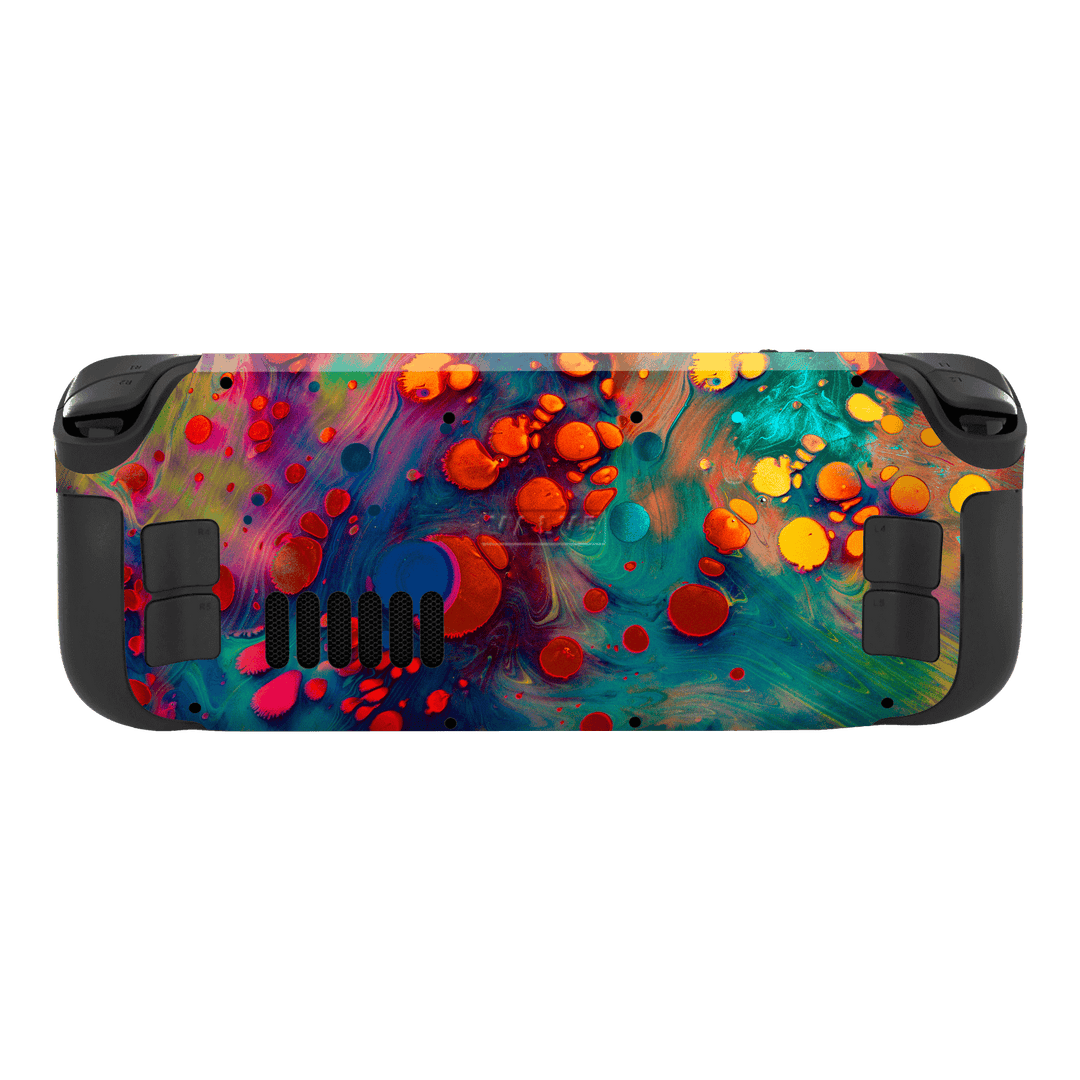 Steam Deck OLED Print Printed Custom SIGNATURE Abstract Art Impression Skin Wrap Sticker Decal Cover Protector by EasySkinz | EasySkinz.com