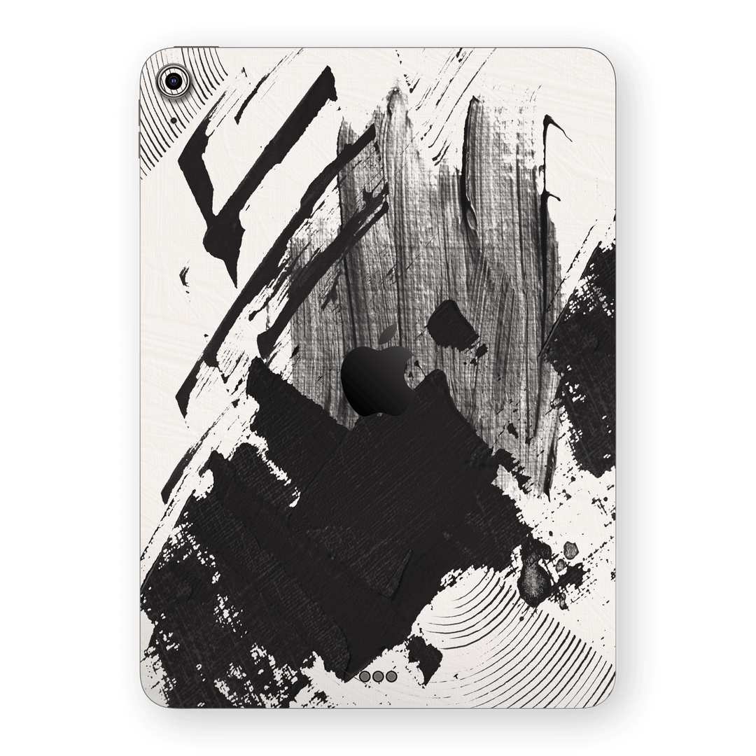 iPad AIR 4/5 (2020/2022) Print Printed Custom SIGNATURE Black and White Madness Skin Wrap Sticker Decal Cover Protector by EasySkinz | EasySkinz.com