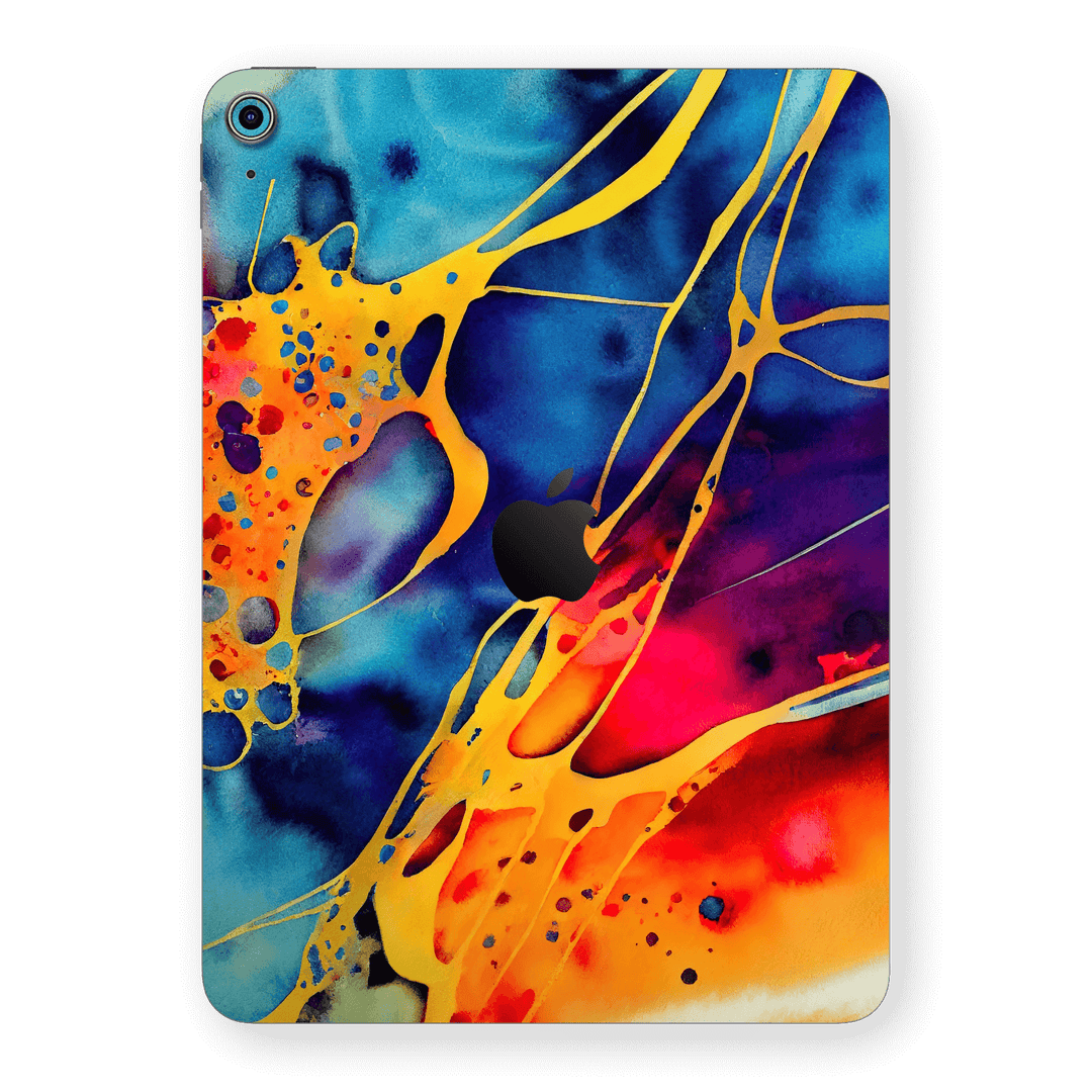 iPad 10.9” (10th Gen, 2022) Print Printed Custom SIGNATURE Five Senses Art Colours Colors Colorful Colourful Skin Wrap Sticker Decal Cover Protector by EasySkinz | EasySkinz.com