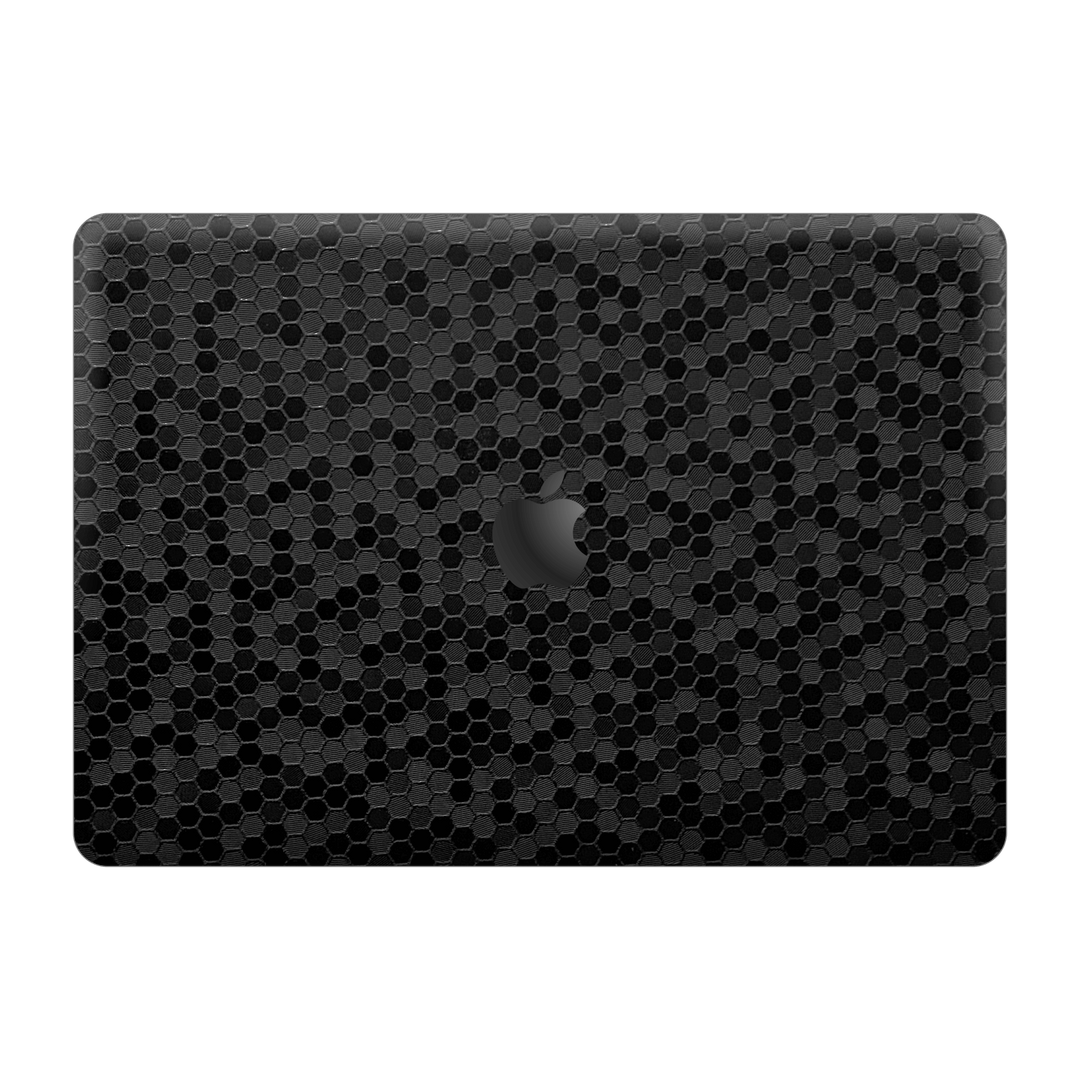 MacBook Pro 16" (2019) Luxuria Black Honeycomb 3D Textured Skin Wrap Sticker Decal Cover Protector by EasySkinz | EasySkinz.com