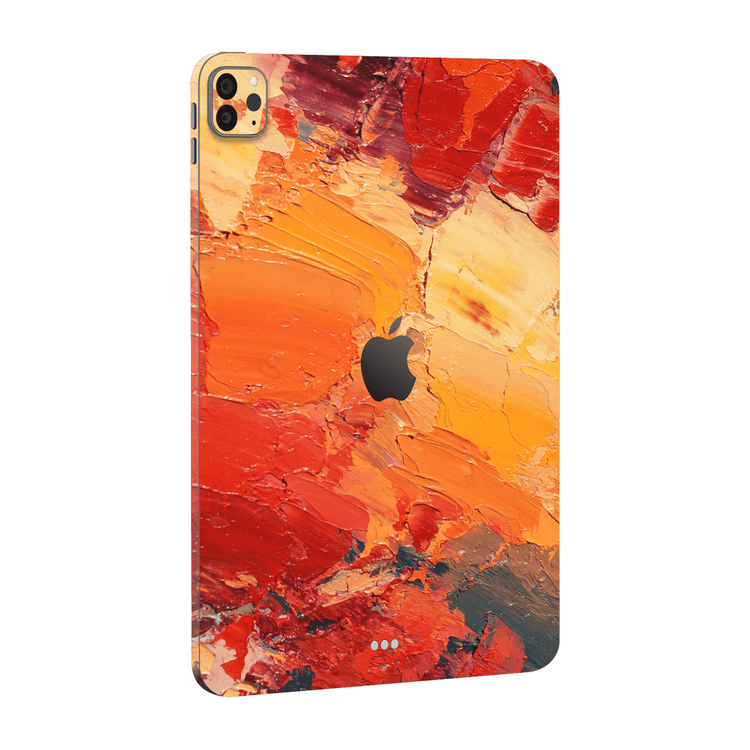 iPad PRO 11" (2021) Print Printed Custom SIGNATURE Sunset in Oia Painting Skin Wrap Sticker Decal Cover Protector by EasySkinz | EasySkinz.com