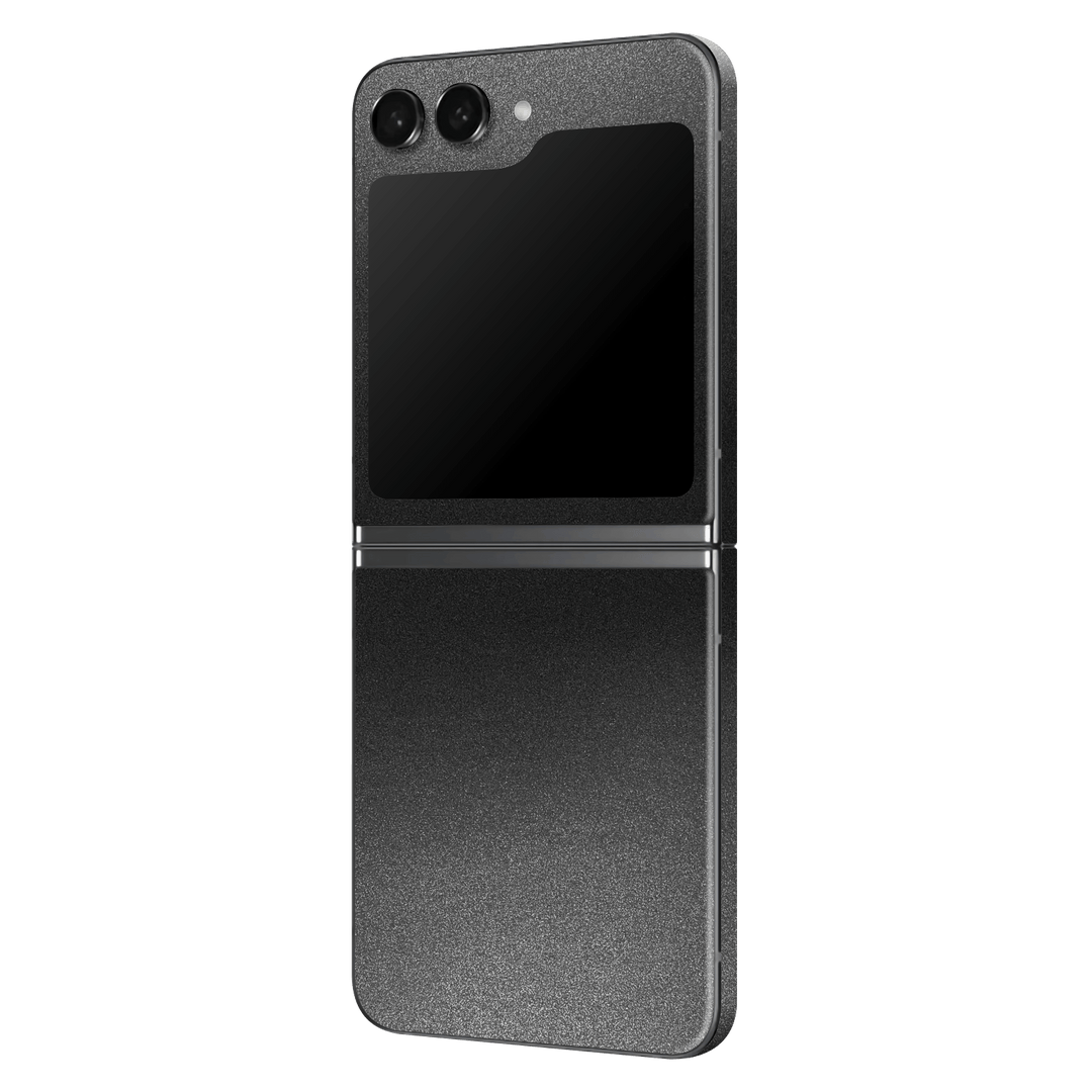 Samsung Galaxy Z Flip 5 (2023) Space Grey Metallic Matt Matte Skin Wrap Sticker Decal Cover Protector by EasySkinz | EasySkinz.com