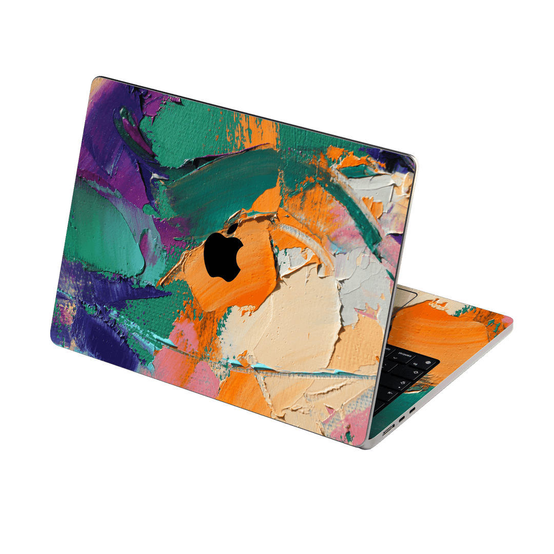 MacBook Air 15" (2023, M2) Print Printed Custom SIGNATURE Oil Painting Fragment Skin Wrap Sticker Decal Cover Protector by EasySkinz | EasySkinz.com