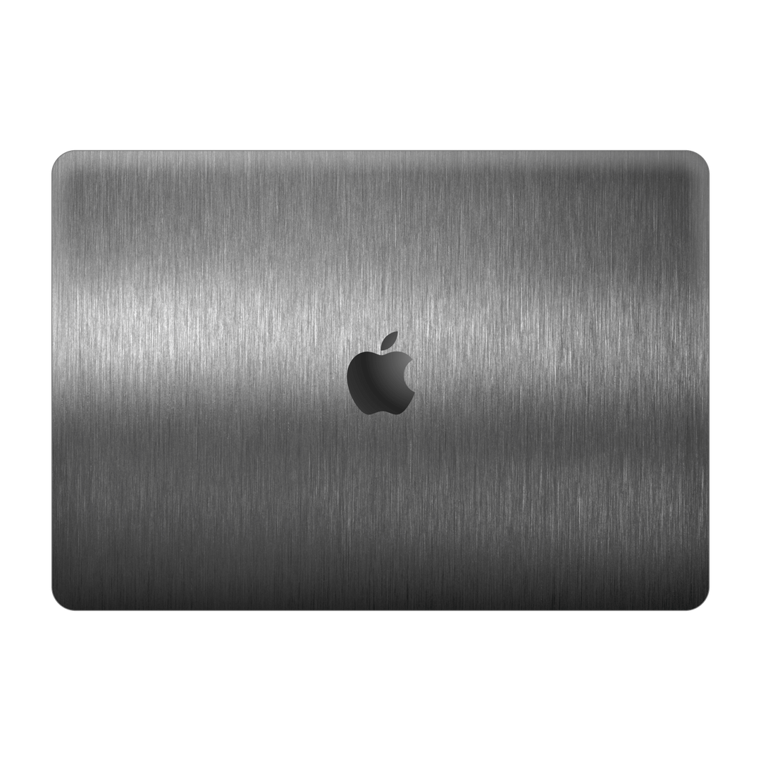 MacBook Pro 16" (2019) Brushed Metal Titanium Metallic Skin Wrap Sticker Decal Cover Protector by EasySkinz | EasySkinz.com