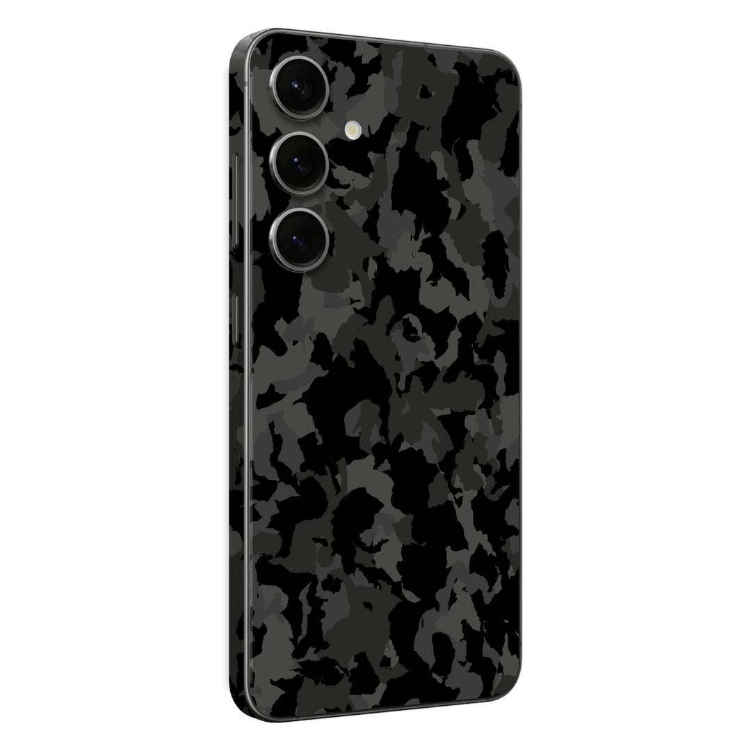 Samsung Galaxy S24 Print Printed Custom SIGNATURE Camouflage Camo DARK SLATE Skin Wrap Sticker Decal Cover Protector by EasySkinz | EasySkinz.com