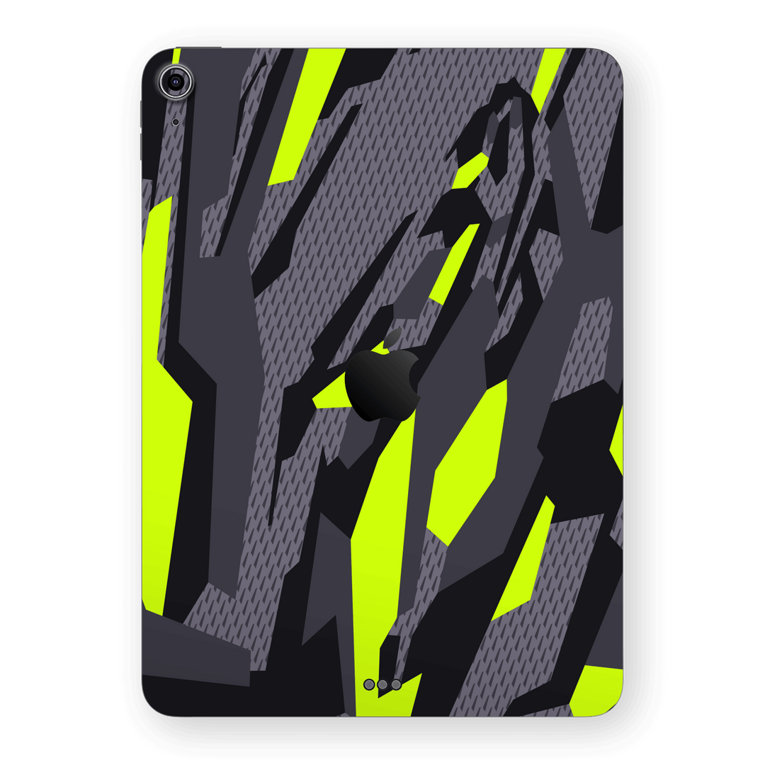 iPad AIR 4/5 (2020/2022) Print Printed Custom SIGNATURE Abstract Green Camouflage Skin Wrap Sticker Decal Cover Protector by EasySkinz | EasySkinz.com