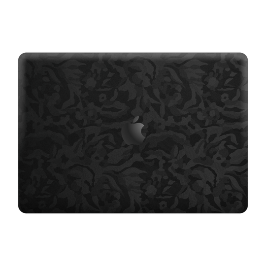 MacBook PRO 16" (2019) Luxuria Black 3D Textured Camo Camouflage Skin Wrap Sticker Decal Cover Protector by EasySkinz | EasySkinz.com
