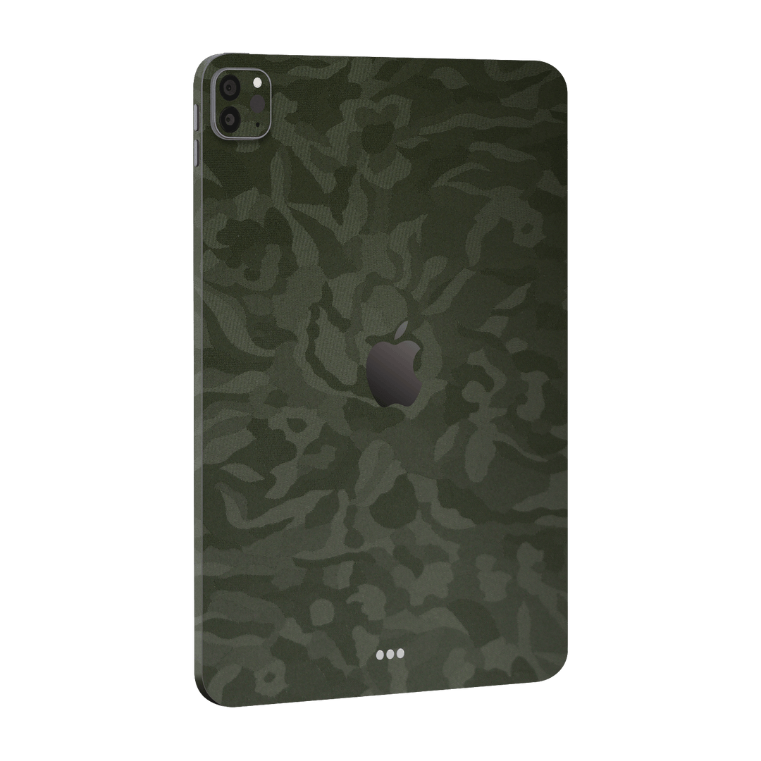 iPad PRO 11" (2021) Luxuria Green 3D Textured Camo Camouflage Skin Wrap Sticker Decal Cover Protector by EasySkinz | EasySkinz.com