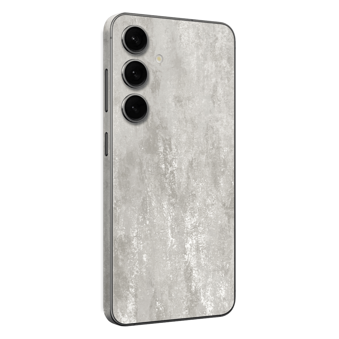 Samsung Galaxy S24+ PLUS Luxuria Silver Stone Skin Wrap Sticker Decal Cover Protector by EasySkinz | EasySkinz.com