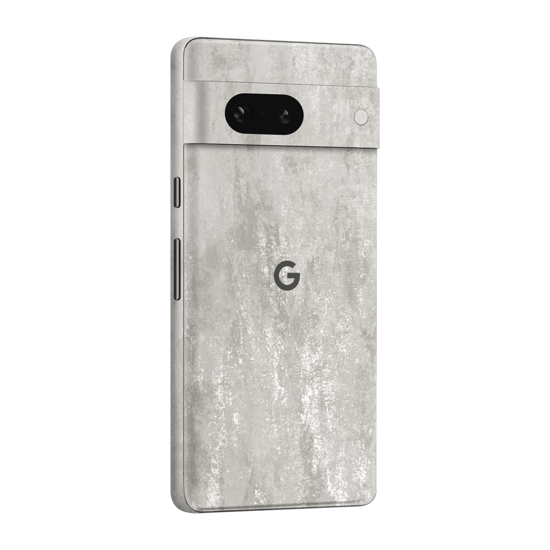 Google Pixel 7a (2023) Luxuria Silver Stone Skin Wrap Sticker Decal Cover Protector by EasySkinz | EasySkinz.com