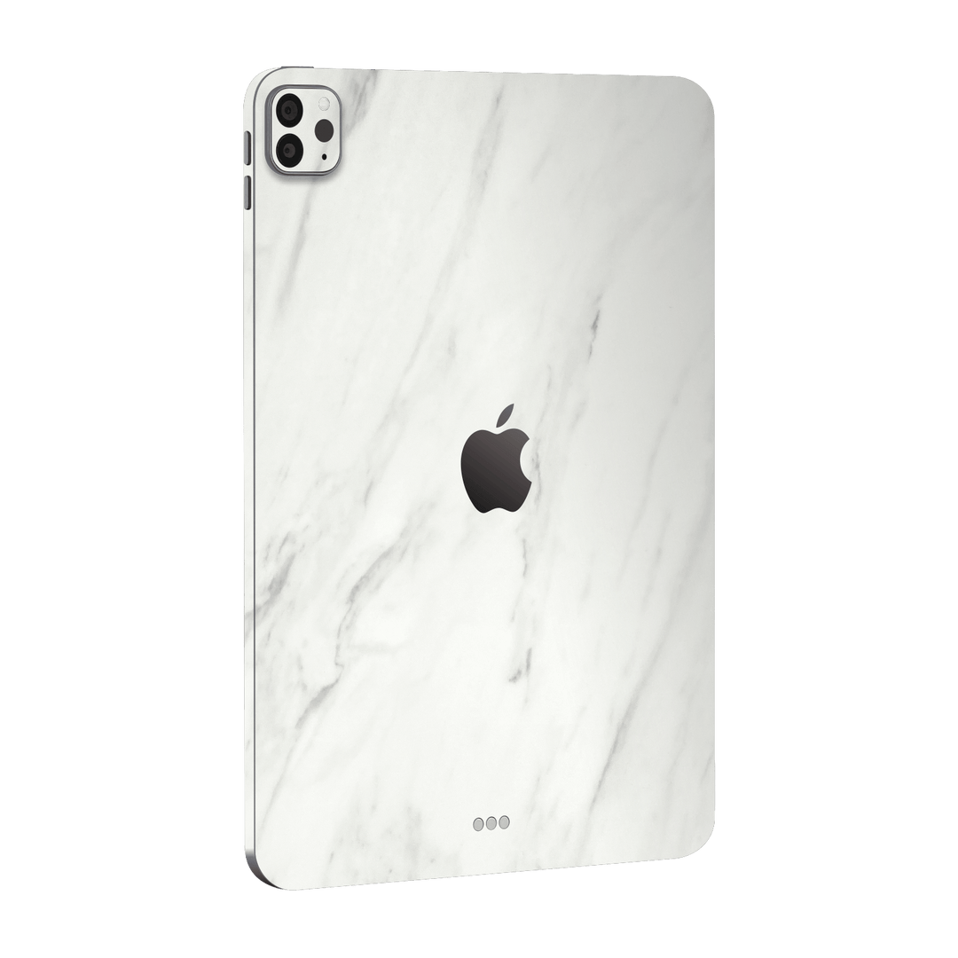 iPad PRO 11" (2021) Luxuria White Marble Stone Skin Wrap Sticker Decal Cover Protector by EasySkinz | EasySkinz.com