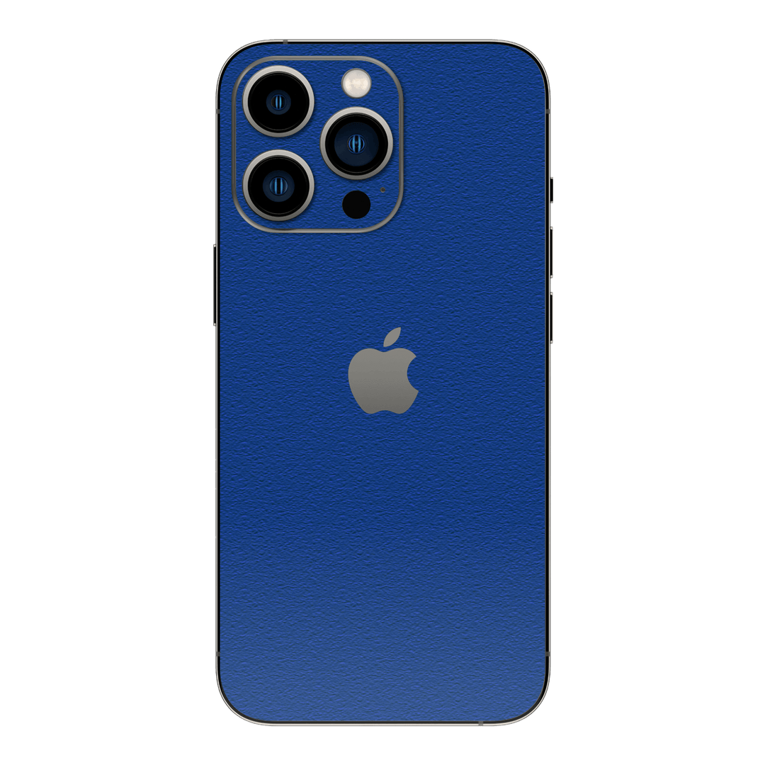 iPhone 15 PRO Luxuria Admiral Blue 3D Textured Skin Wrap Sticker Decal Cover Protector by EasySkinz | EasySkinz.com