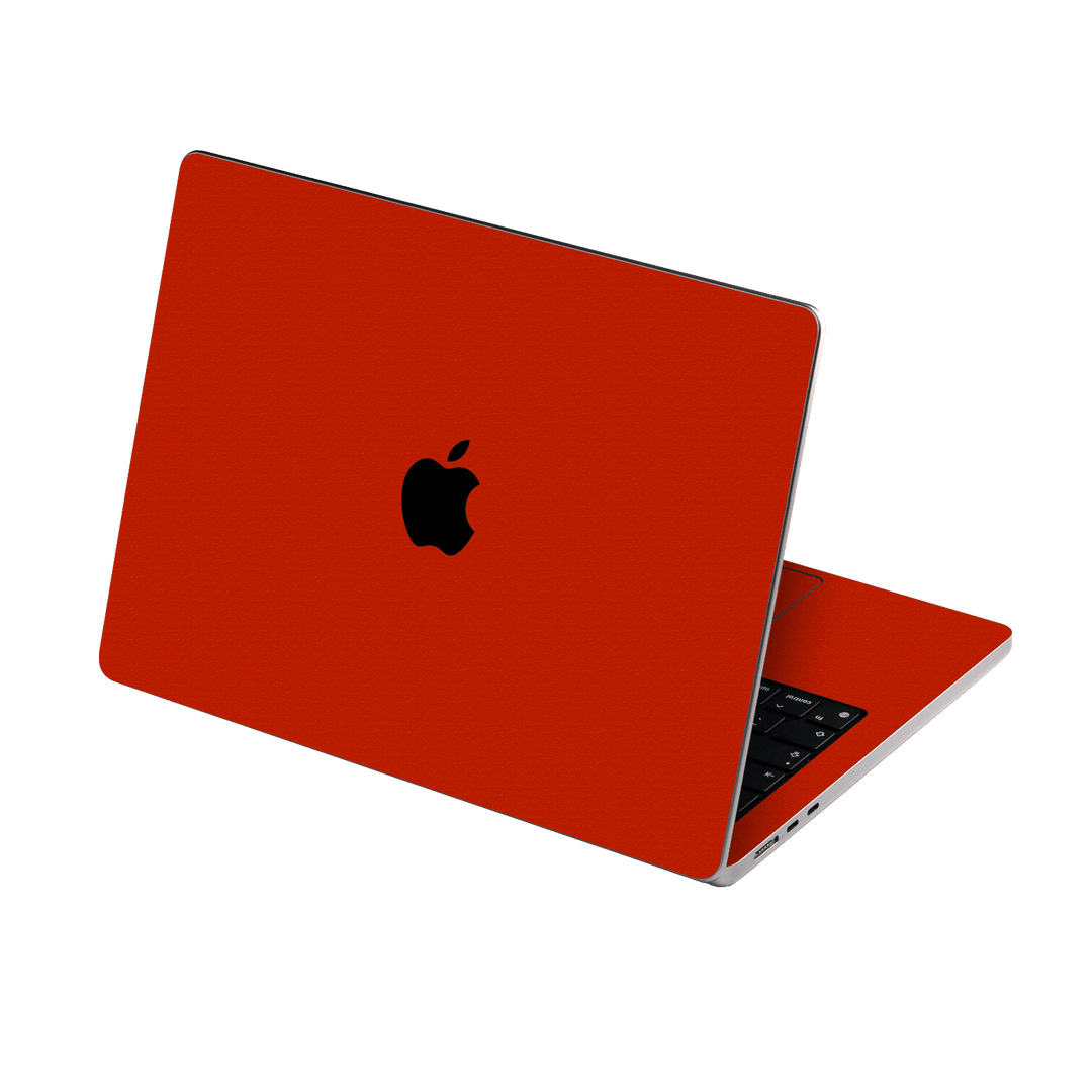 MacBook Air 15" (2023, M2) Luxuria Red Cherry Juice Matt 3D Textured Skin Wrap Sticker Decal Cover Protector by EasySkinz | EasySkinz.com