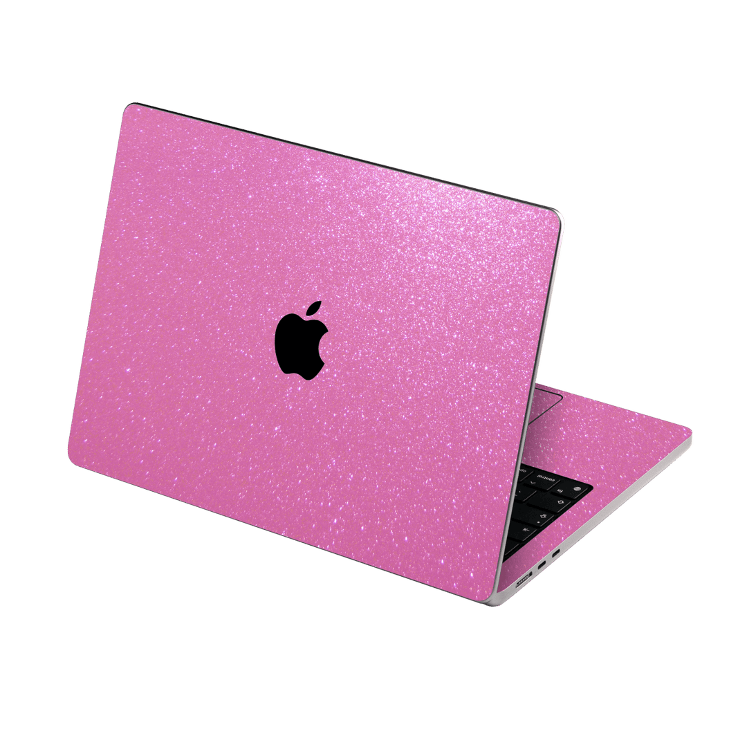 MacBook Air 13.6" (2022) Diamond Pink Shimmering Sparkling Glitter Skin Wrap Sticker Decal Cover Protector by EasySkinz | EasySkinz.com