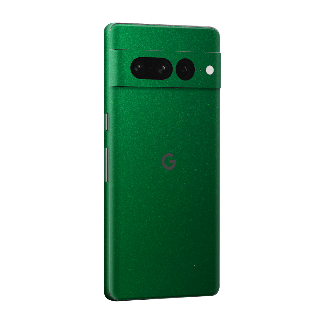 Google Pixel 7 PRO Viper Green Tuning Metallic Gloss Finish Skin Wrap Sticker Decal Cover Protector by EasySkinz | EasySkinz.com