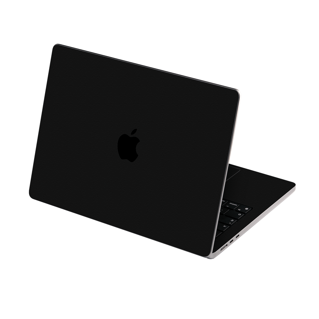 MacBook AIR 15" (2023, M2) Luxuria Raven Black Matt 3D Textured Skin Wrap Sticker Decal Cover Protector by EasySkinz | EasySkinz.com