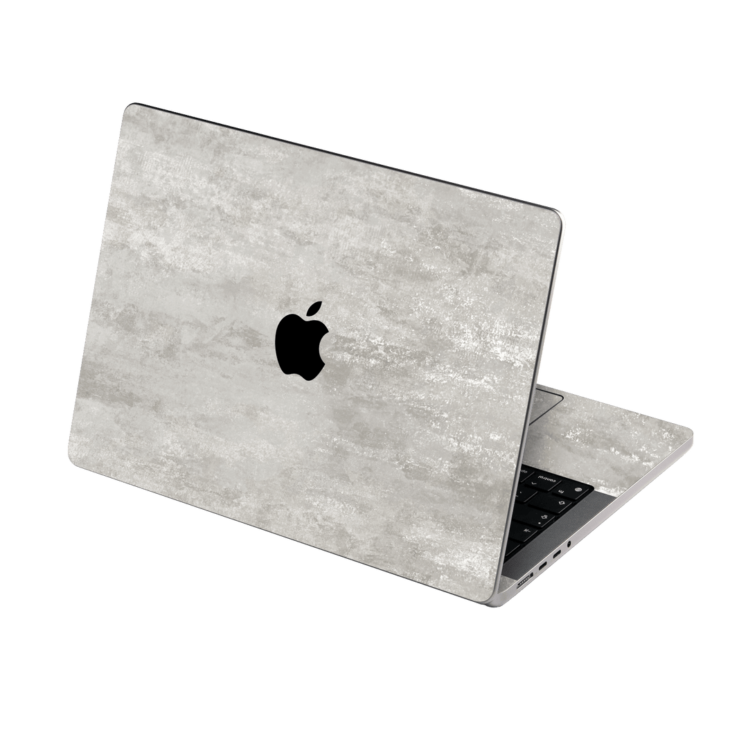 MacBook PRO 16" (2021/2023) Luxuria Silver Stone Skin Wrap Sticker Decal Cover Protector by EasySkinz | EasySkinz.com
