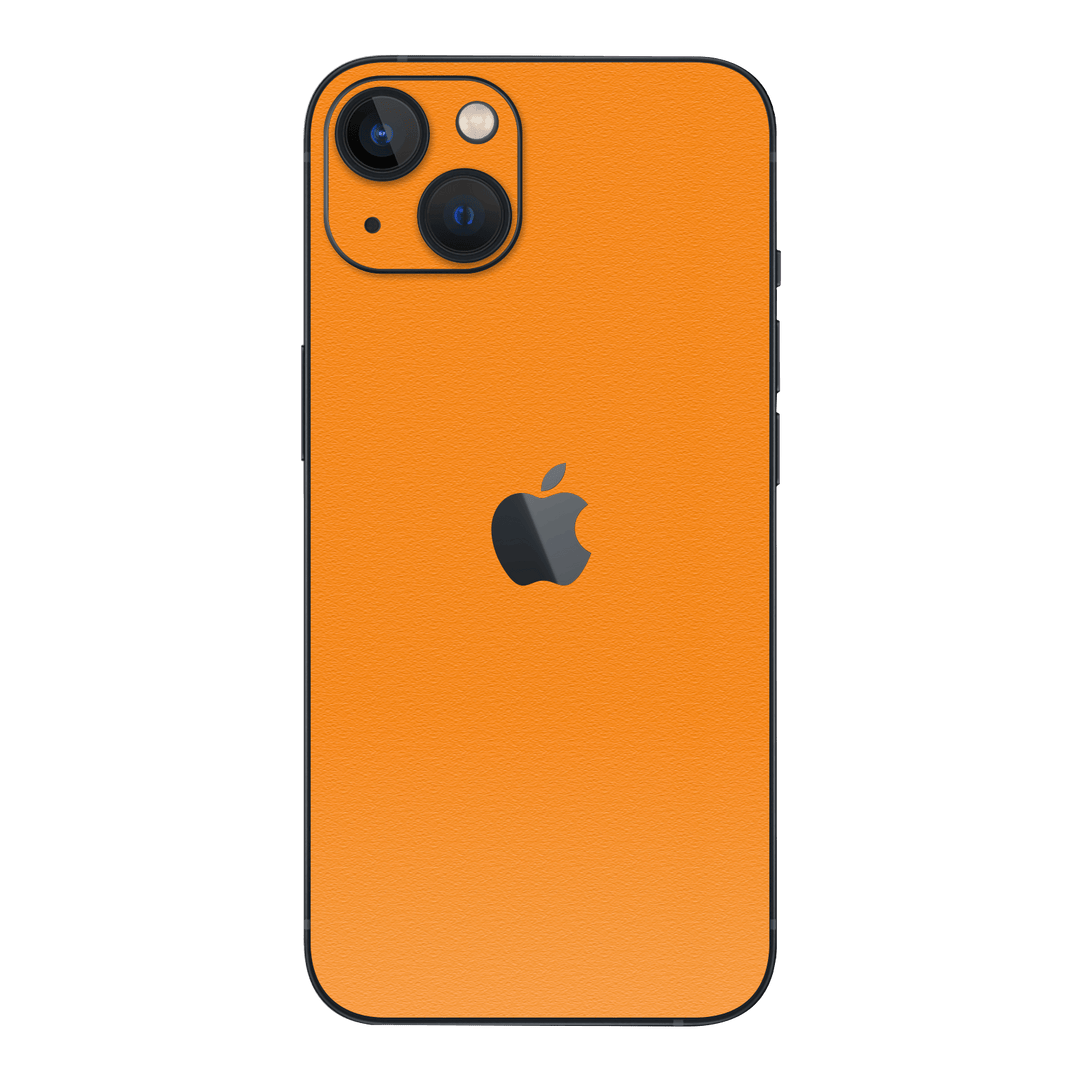 iPhone 15 Luxuria Sunrise Orange Matt 3D Textured Skin Wrap Sticker Decal Cover Protector by EasySkinz | EasySkinz.com