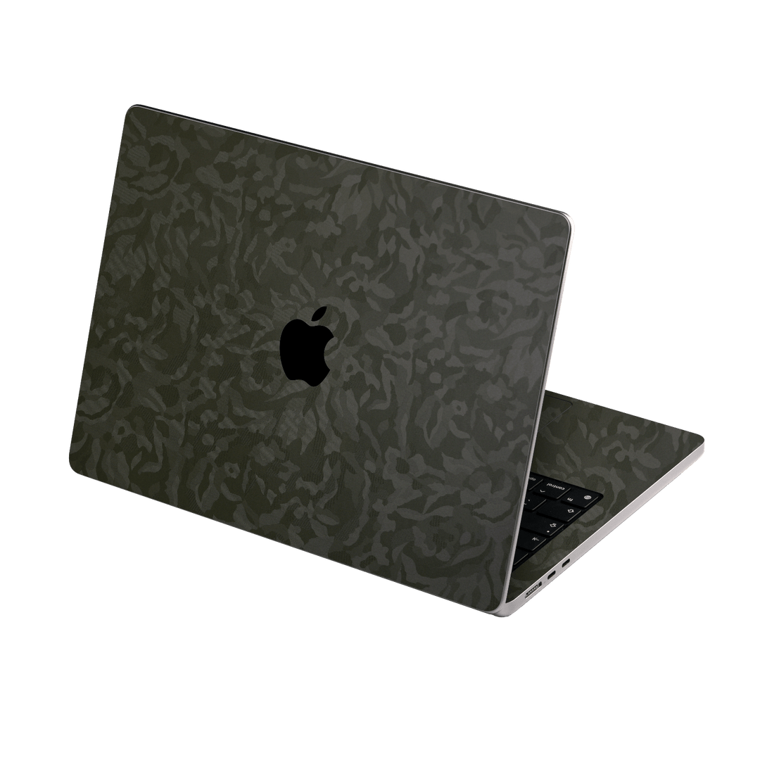 MacBook Air 15" (2023, M2) Luxuria Green 3D Textured Camo Camouflage Skin Wrap Sticker Decal Cover Protector by EasySkinz | EasySkinz.com