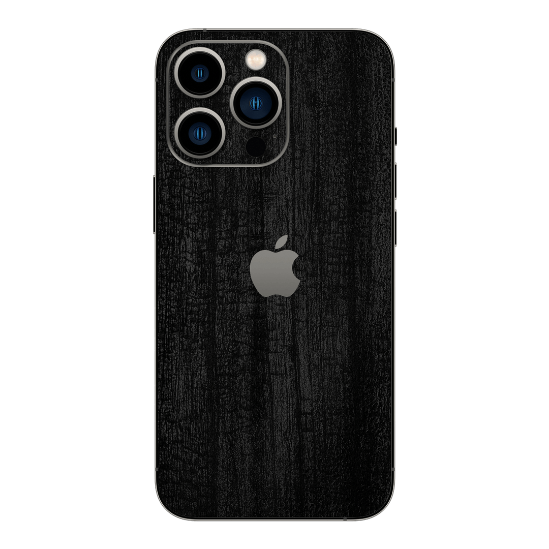iPhone 15 Pro MAX Luxuria Black Charcoal Black Dragon Coal Stone 3D Textured Skin Wrap Sticker Decal Cover Protector by EasySkinz | EasySkinz.com