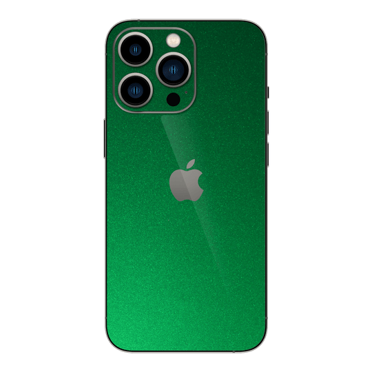 iPhone 15 PRO Viper Green Tuning Metallic Gloss Finish Skin Wrap Sticker Decal Cover Protector by EasySkinz | EasySkinz.com