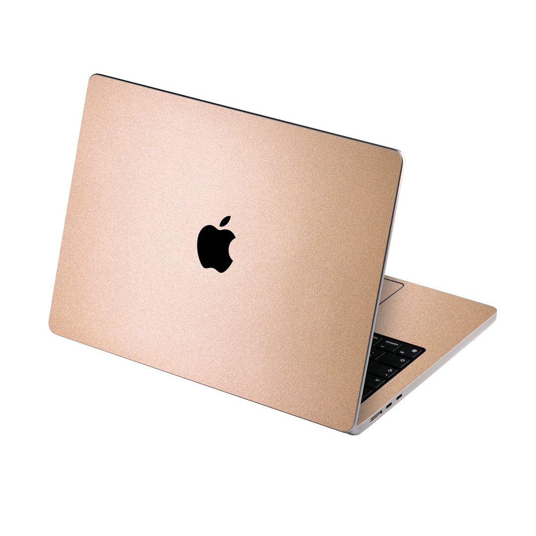 MacBook Air 15" (2023, M2) Luxuria Rose Gold Metallic 3D Textured Skin Wrap Sticker Decal Cover Protector by EasySkinz | EasySkinz.com