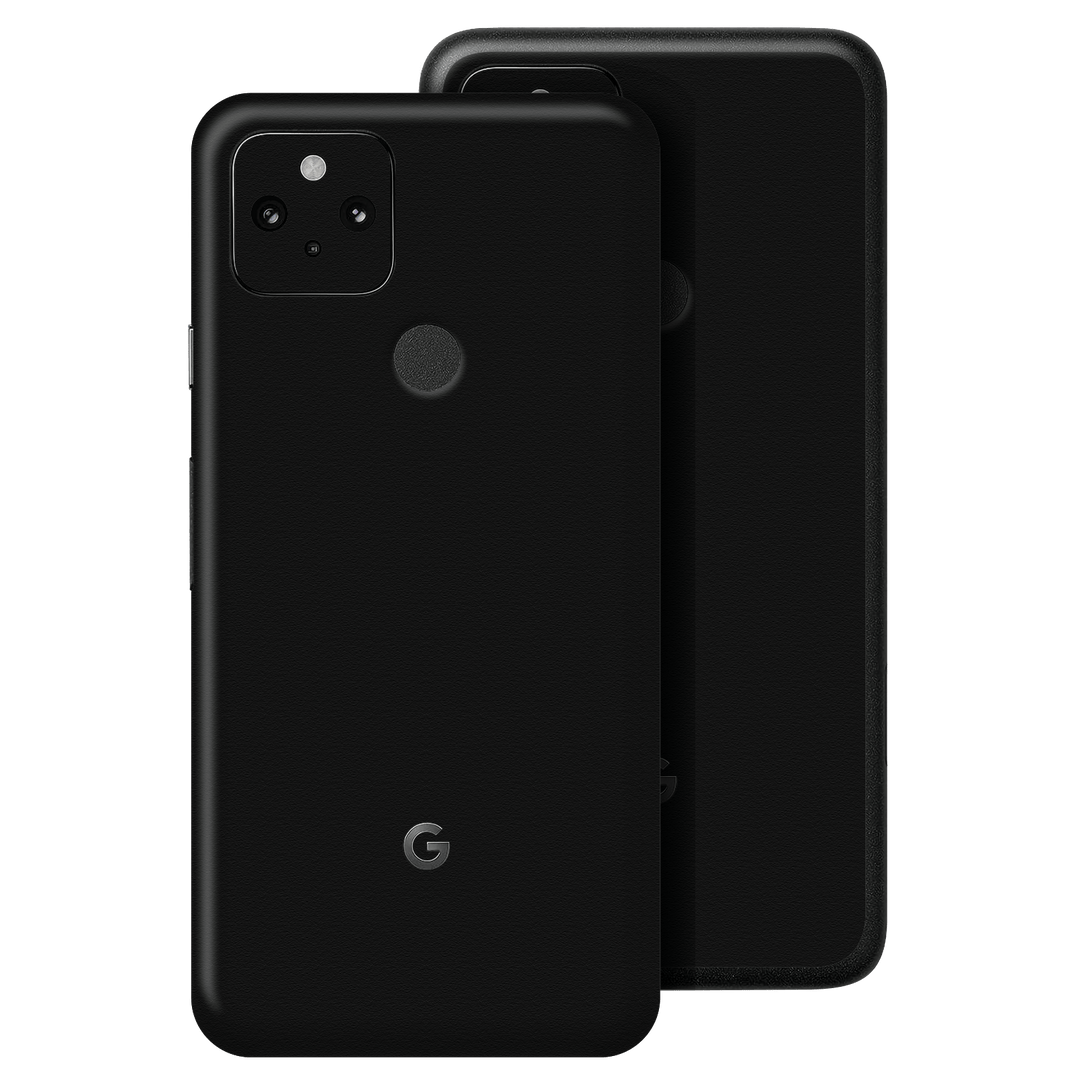 Pixel 4a 5G Luxuria Raven Black 3D Textured Skin Wrap Sticker Decal Cover Protector by EasySkinz | EasySkinz.com