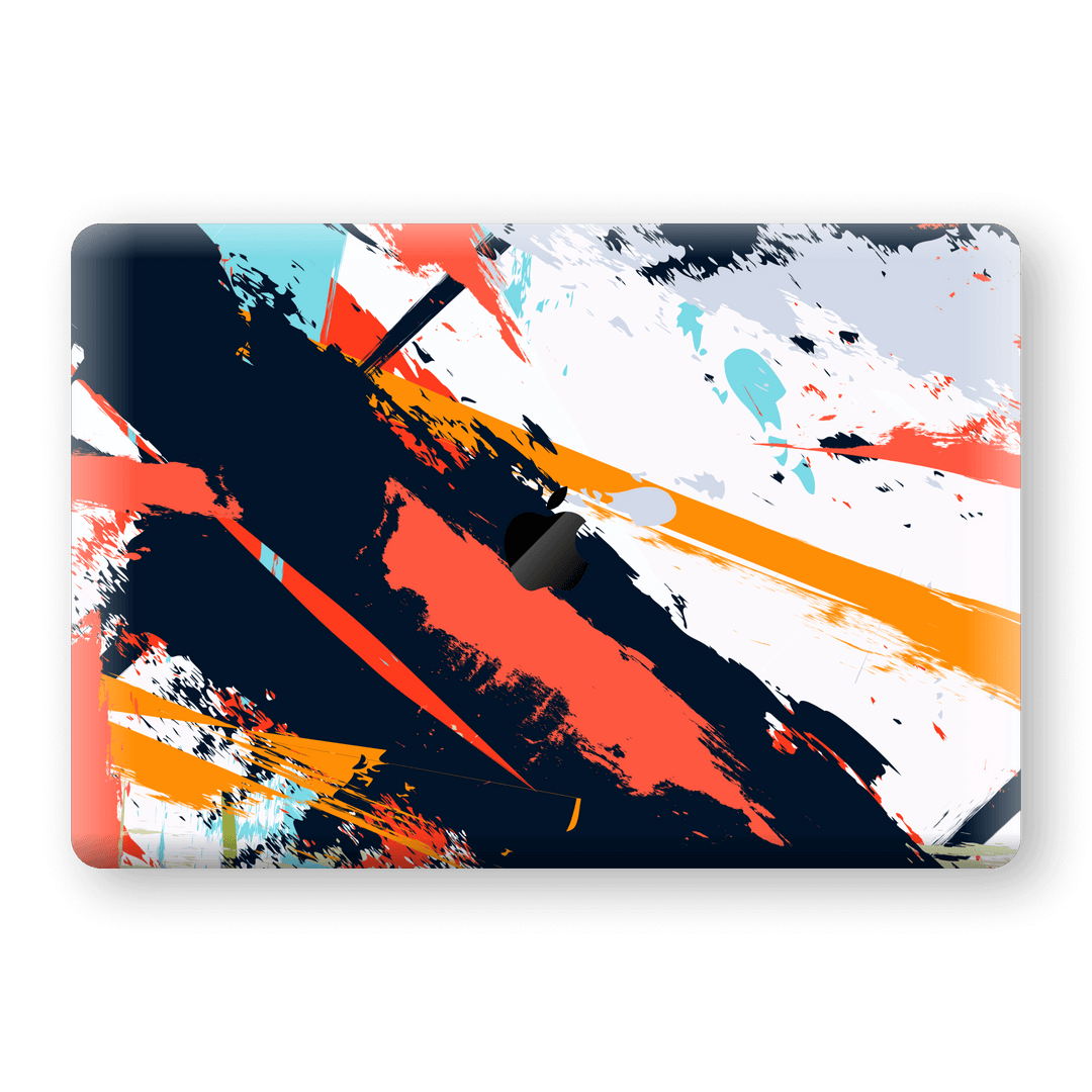 MacBook Pro 13" (2019) Print Custom Signature Abstract Paitning 4 Skin Wrap Decal by EasySkinz - Design 4