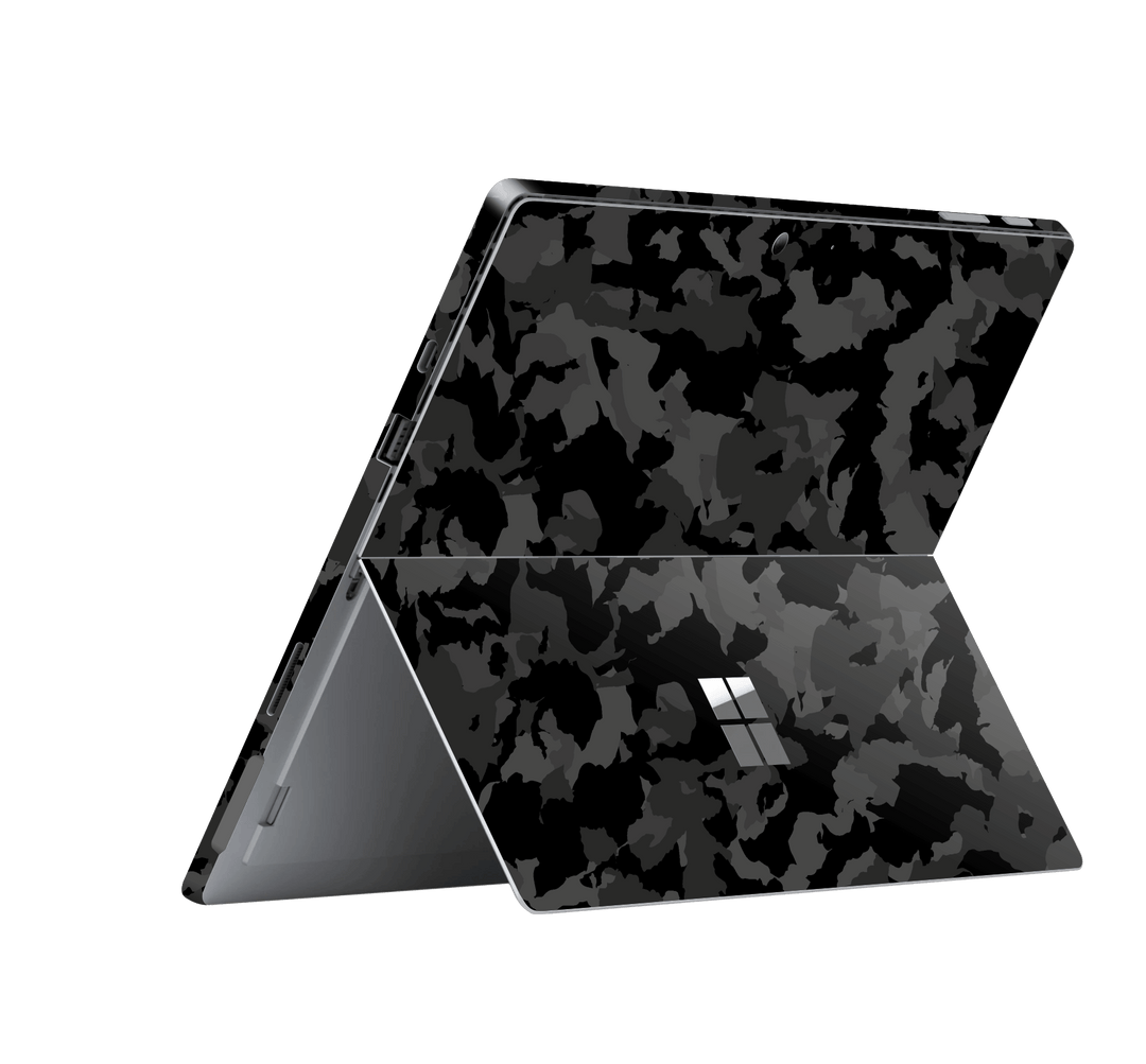 Microsoft Surface Pro 7 Print Printed Custom Signature Camouflage DARK SLATE Skin, Wrap, Decal, Protector, Cover by EasySkinz | EasySkinz.com