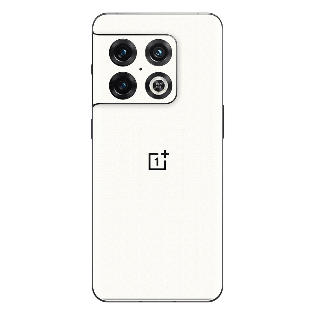 OnePlus 10 PRO Luxuria Daisy White 3D Textured Skin Wrap Decal Cover Protector by EasySkinz | EasySkinz.com