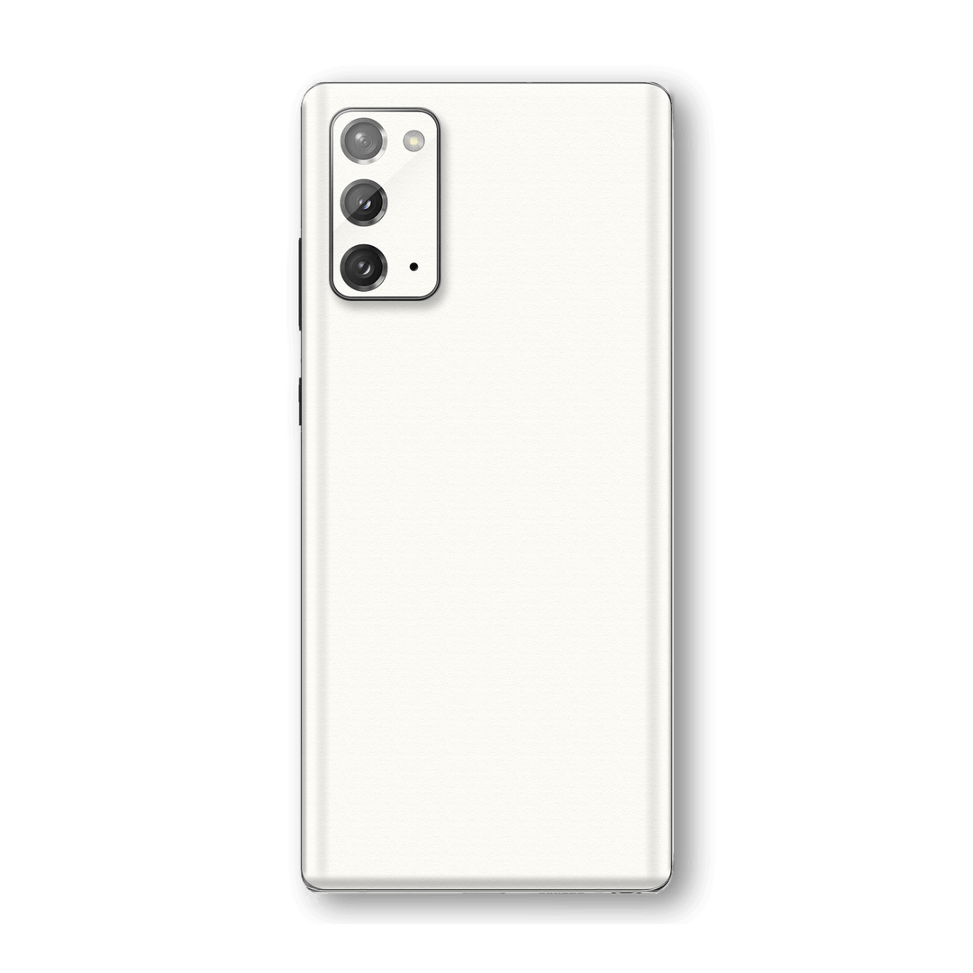Samsung Galaxy NOTE 20 Luxuria Daisy White Matt 3D Textured Skin Wrap Sticker Decal Cover Protector by EasySkinz | EasySkinz.com