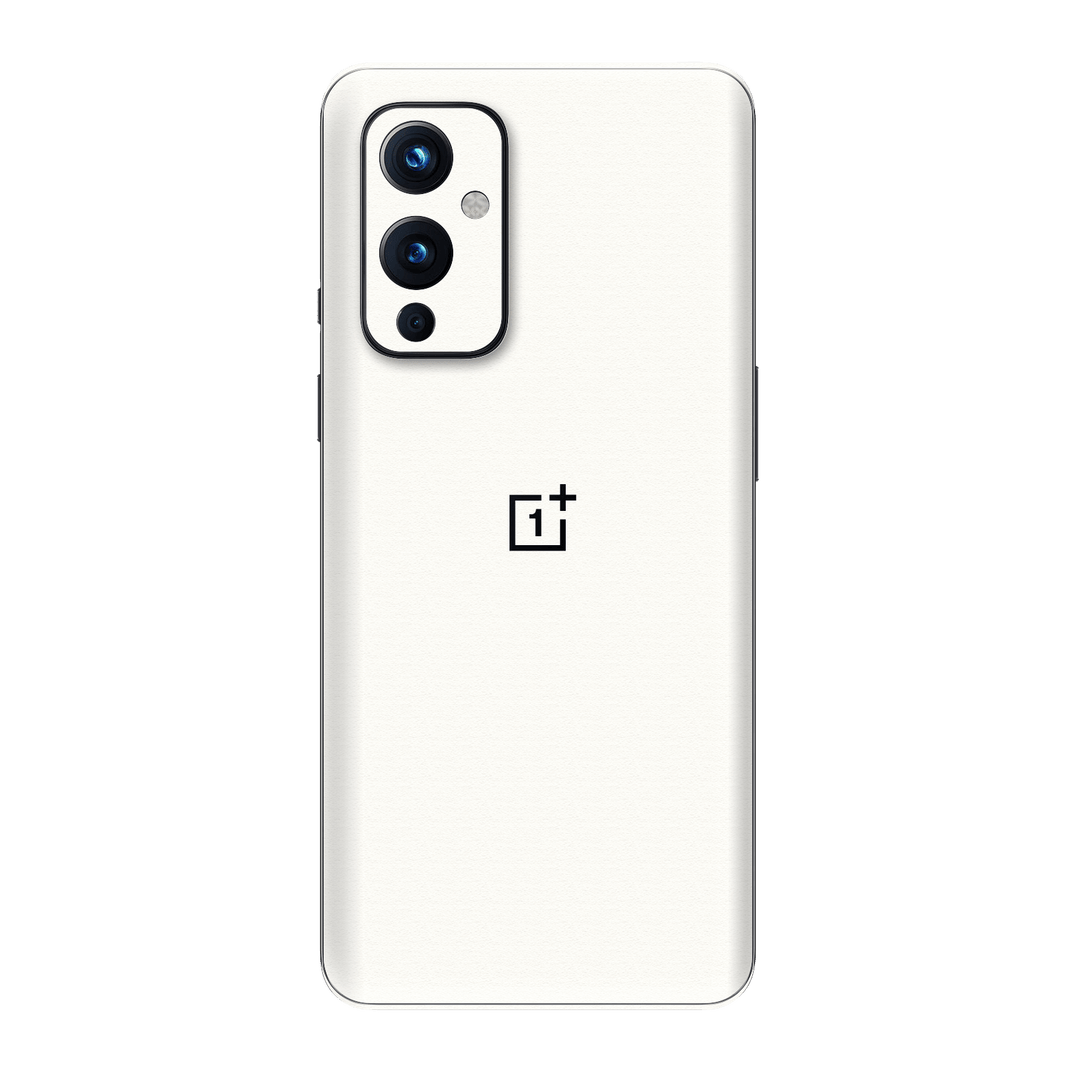 OnePlus 9 Luxuria Daisy White Matt 3D Textured Skin Wrap Sticker Decal Cover Protector by EasySkinz