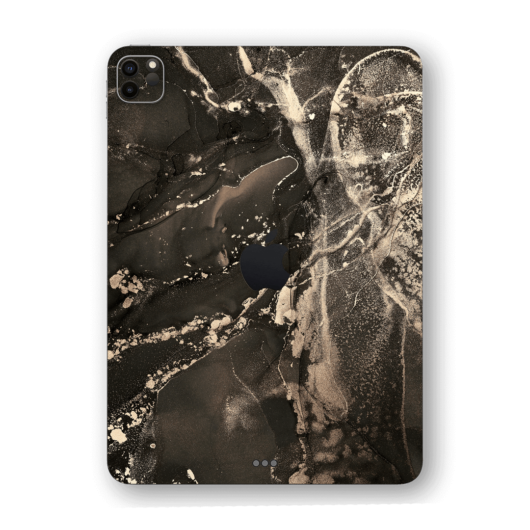 iPad PRO 12.9" (2020) SIGNATURE AGATE GEODE Lunar Dust Dark Skin, Wrap, Decal, Protector, Cover by EasySkinz | EasySkinz.com