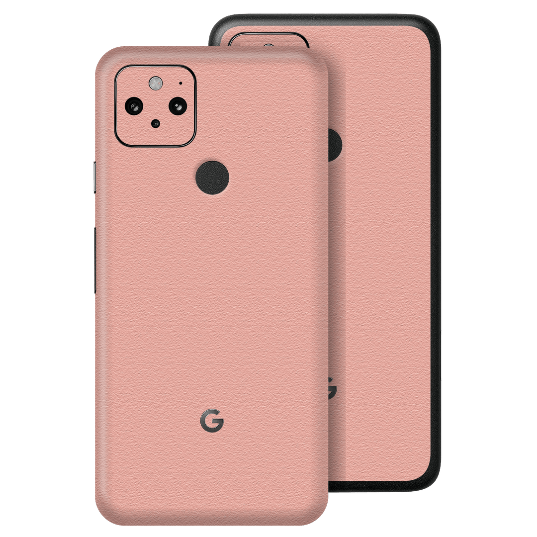 Google Pixel 5 Luxuria Soft Pink 3D Textured Skin Wrap Sticker Decal Cover Protector by EasySkinz | EasySkinz.com