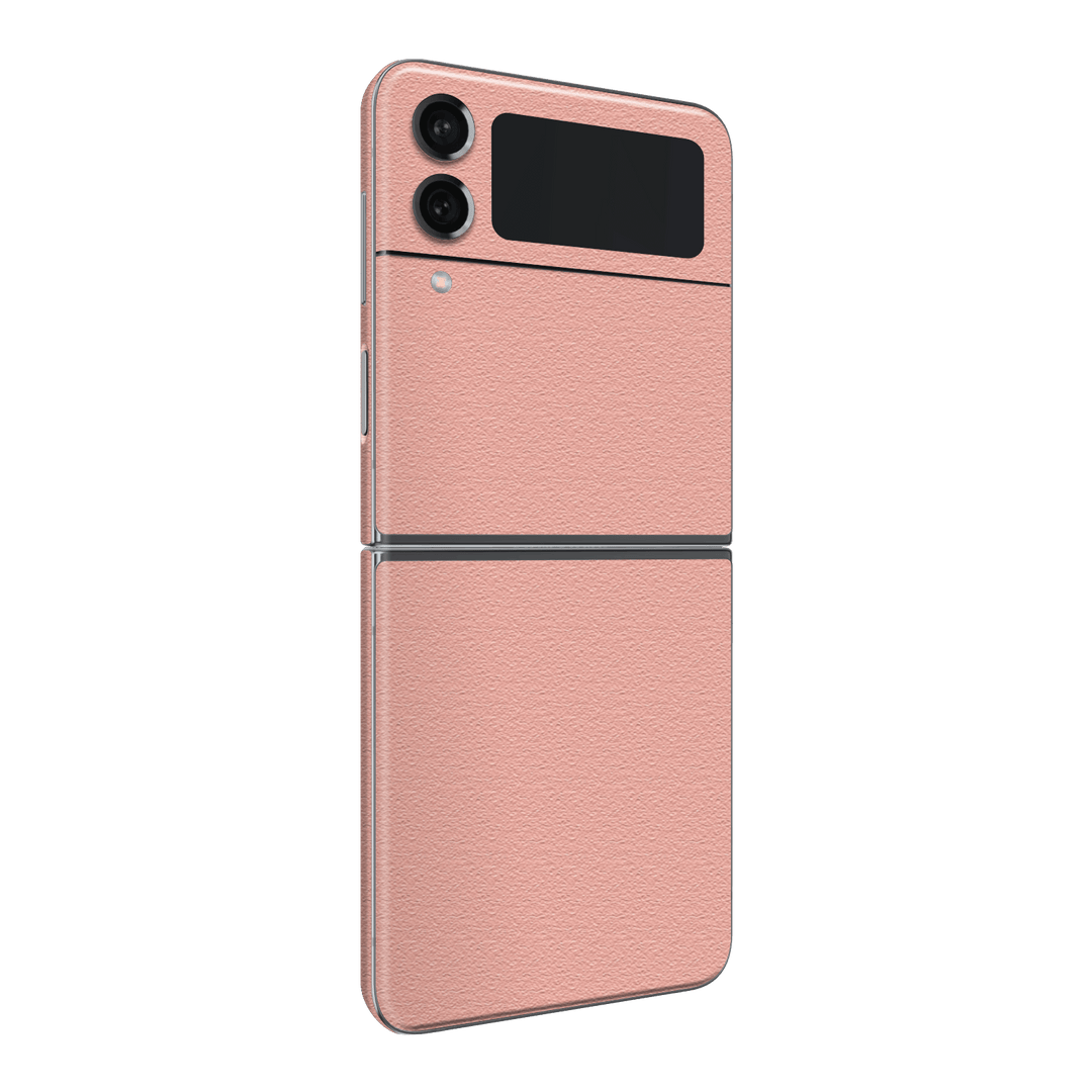 Samsung Galaxy Z Flip 4 (2022) Luxuria Soft Pink 3D Textured Skin Wrap Sticker Decal Cover Protector by EasySkinz | EasySkinz.com