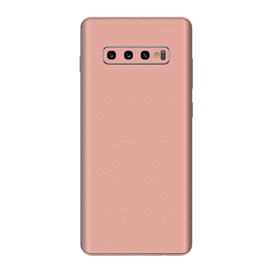 Samsung Galaxy S10+ PLUS Luxuria Soft Pink 3D Textured Skin Wrap Sticker Decal Cover Protector by EasySkinz | EasySkinz.com