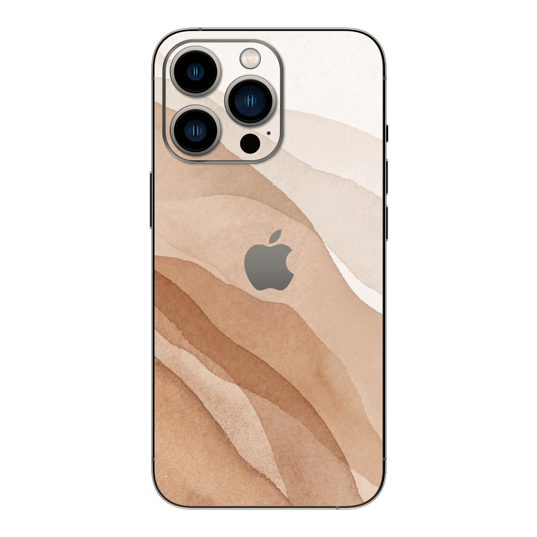 iPhone 14 Pro MAX Print Printed Custom Signature Dune Sand Earth Brown Beige Skin Wrap Sticker Decal Cover Protector by EasySkinz