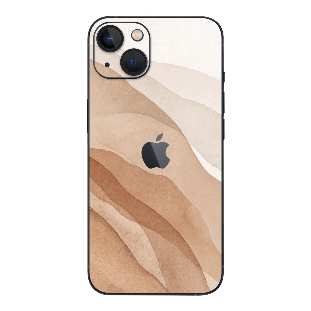 iPhone 14 Print Printed Custom Signature Dune Sand Earth Brown Beige Skin Wrap Sticker Decal Cover Protector by EasySkinz